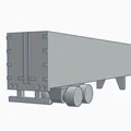 Mô hình Xe moóc Container khô Mini 53 foot - Thumbnail 2