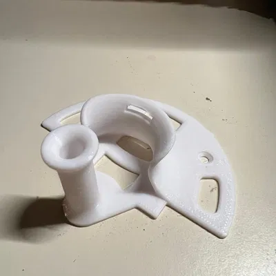 Kệ giữ CPAP có lỗ dây đeo và đế dán Command Hook