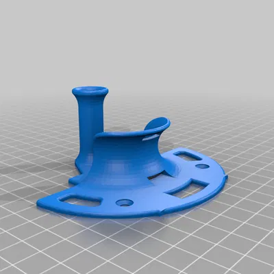 Kệ giữ CPAP có lỗ dây đeo và đế dán Command Hook