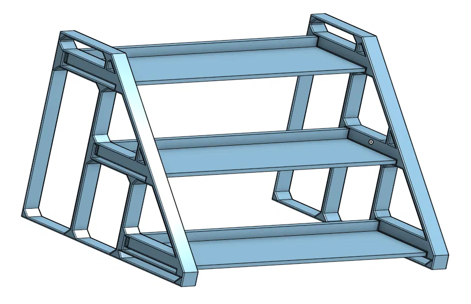 Kệ Trưng Bày Xe Diecast 3 Tầng (Tỷ Lệ 1:64) - Image 3