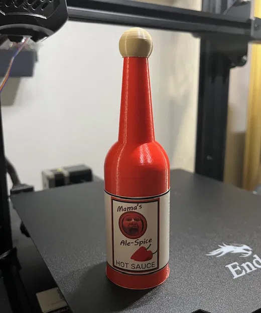 Chai Tương Ớt Đồ Chơi Kèm Nắp - Image 1