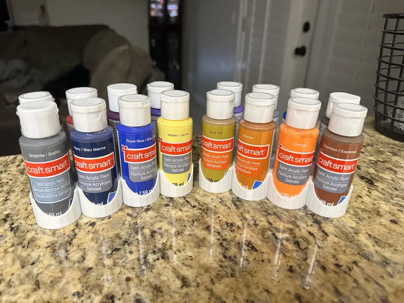 Khay đựng 8 chai sơn acrylic 2oz - Image 3