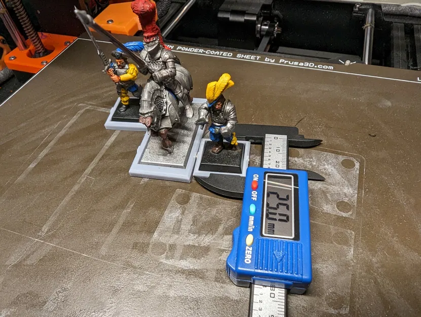 Bộ Chuyển Đổi Đế Vuông Warhammer Old World Từ 20mm Sang 25mm - Image 2