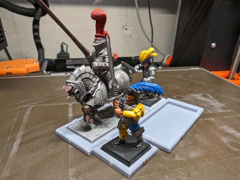 Bộ Chuyển Đổi Đế Vuông Warhammer Old World Từ 20mm Sang 25mm - Image 5