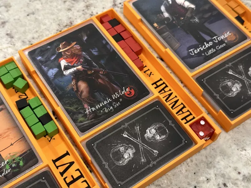 Insert Hộp Game Bantam West Shadow Governors - Bọc Bài Đầy Đủ - Image 10