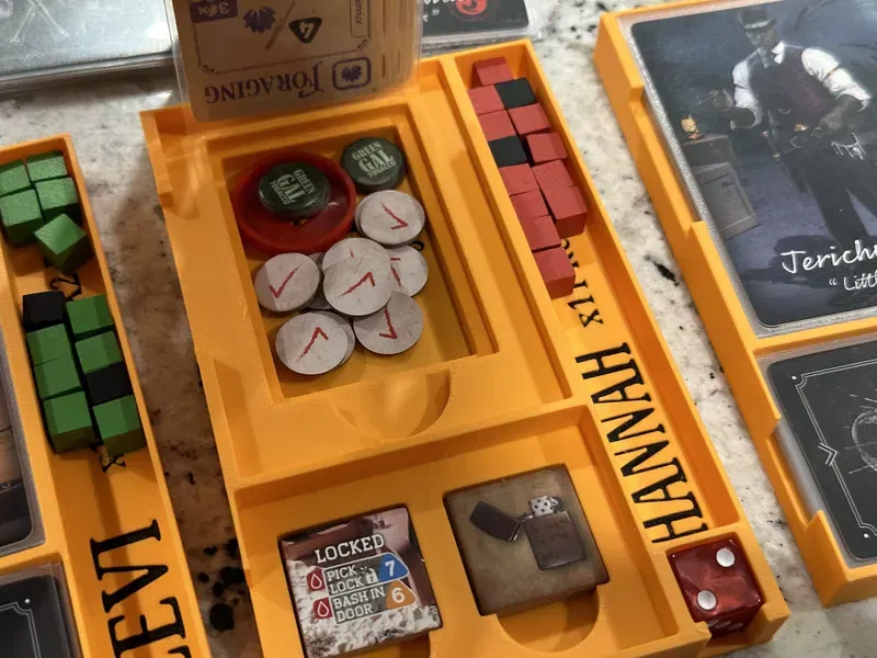 Insert Hộp Game Bantam West Shadow Governors - Bọc Bài Đầy Đủ - Image 11