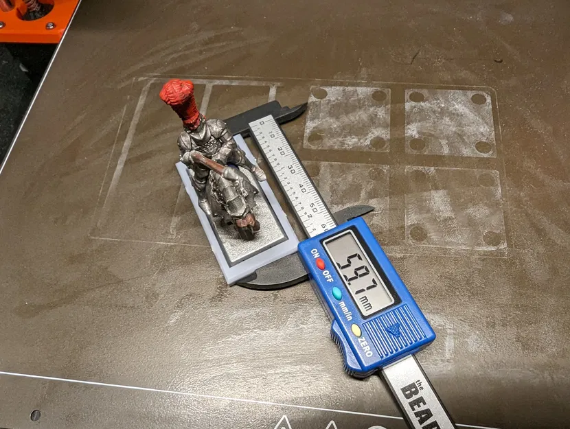 Bộ Chuyển Đổi Đế Vuông Warhammer Old World 25x50mm sang 30x60mm - Image 2