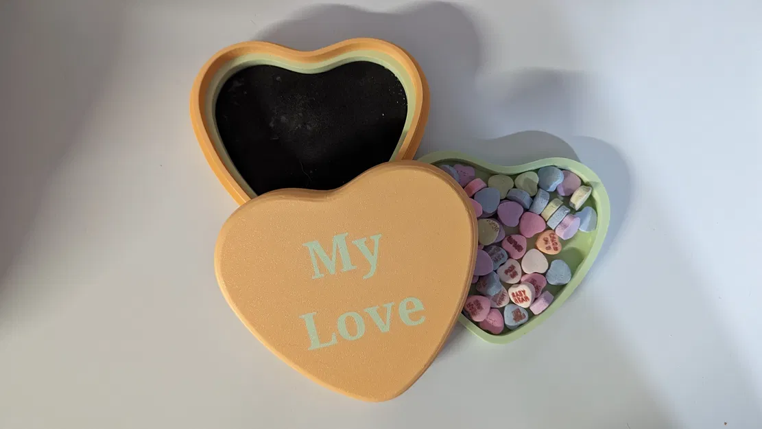 Hộp Đựng Trang Sức/Quà Hình Trái Tim Ngọt Ngào - Image 6