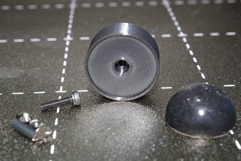 Chân Cách Âm Sorbothane Đơn Giản 1" cho Thanh Nhôm 2020 2040 2060 - Image 1