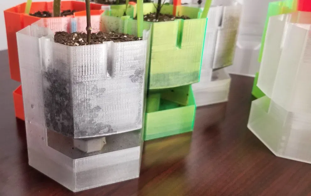 Chậu - Tự tưới - Tiện dụng - Image 3