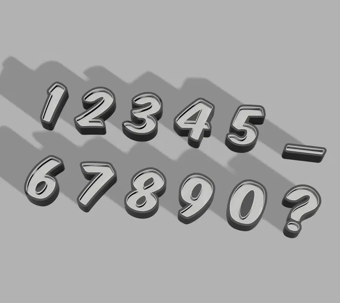 Số LED Ngoài Trời / Zahlen Außen - Image 1