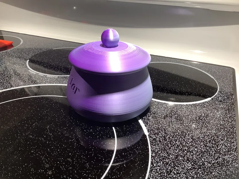 Hũ đơn giản có nắp - Image 1