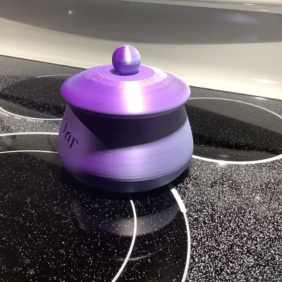 Hũ đơn giản có nắp