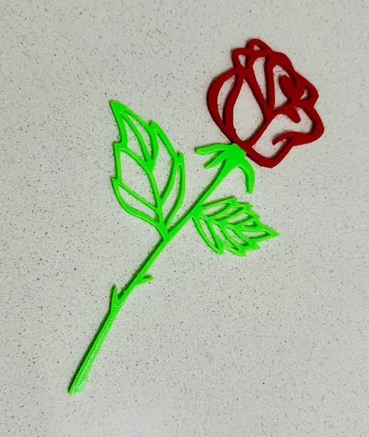 Hoa hồng đa sắc đơn giản - Image 2