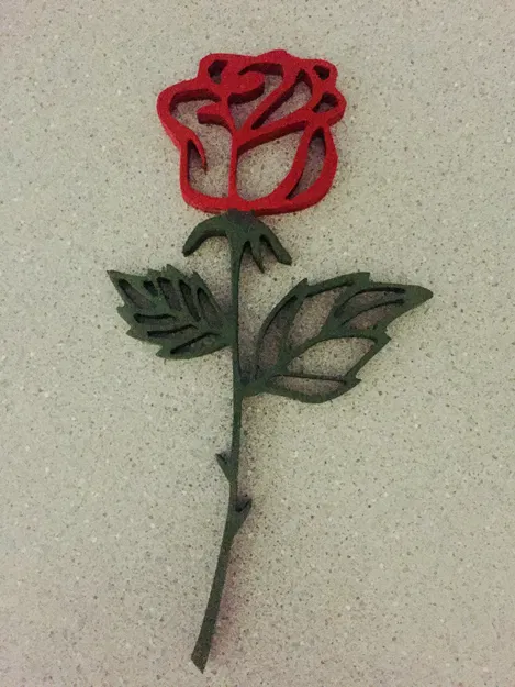 Hoa hồng đa sắc đơn giản - Image 4