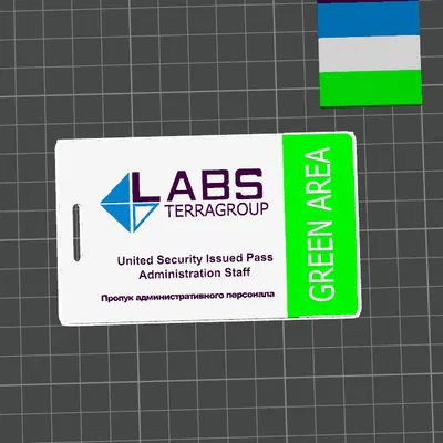 Thẻ Chìa Khóa Xanh Lá Cây Labs