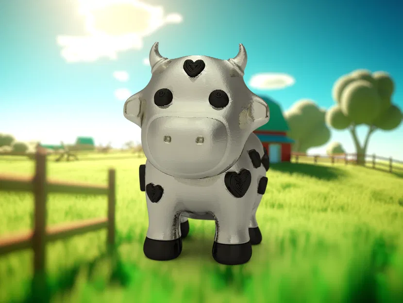 Chậu Hoa Bò Tình Yêu: Món Quà Valentine Ấm Áp - Image 1