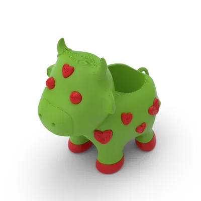 Chậu Hoa Bò Tình Yêu: Món Quà Valentine Ấm Áp