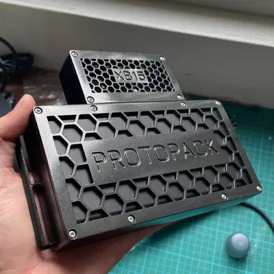 Protopack - Nguồn điện 100 watt đeo được cho Protogen và Cosplay