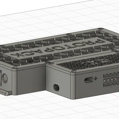 Protopack - Nguồn điện 100 watt đeo được cho Protogen và Cosplay