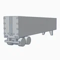 Mô Hình Mini Rơ Moóc Container 53 Chân - Thumbnail 2
