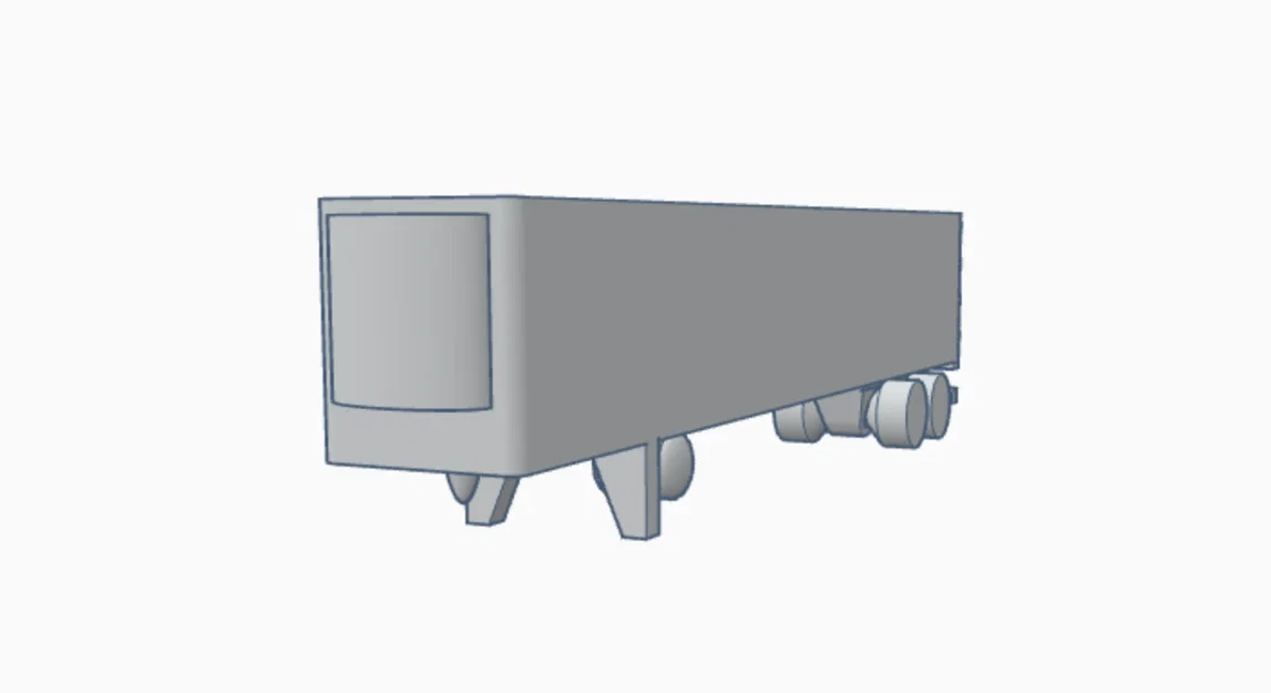 Mô hình Mini Rơ moóc Reefer 53 Feet - Image 1