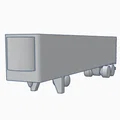 Mô hình Mini Rơ moóc Reefer 53 Feet - Thumbnail 1
