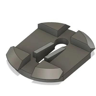 Phụ kiện thay thế móc treo tường đuôi chó Ikea Bästis