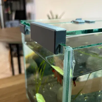 Bản Lề và Chân Đỡ Nắp Hồ Cá