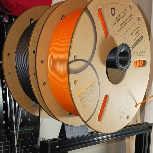 Giá Đỡ Cuộn Dây Kép Gắn Ray - Image 1