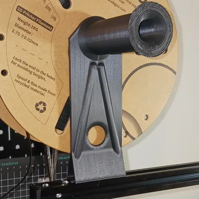 Giá Đỡ Cuộn Dây Kép Gắn Ray