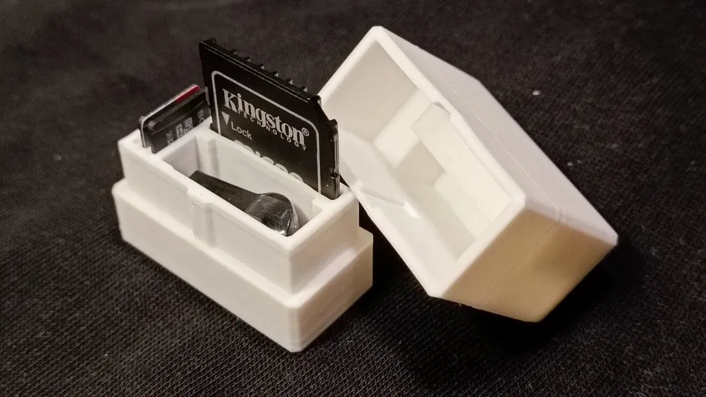 Hộp đựng thẻ SD và USB flash drive, phong cách Alterra - Image 1