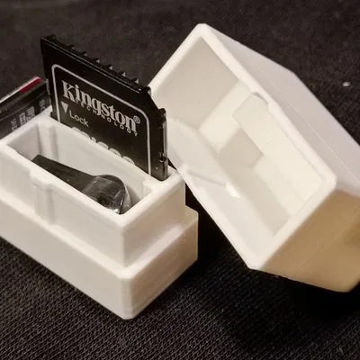 Hộp đựng thẻ SD và USB flash drive, phong cách Alterra