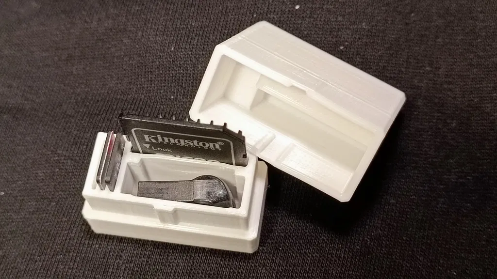 Hộp đựng thẻ SD và USB flash drive, phong cách Alterra - Image 2