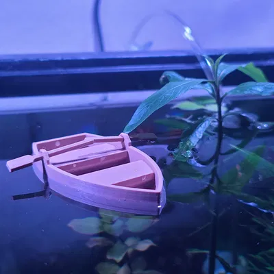 Mô Hình Xuồng Chèo Mini