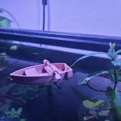 Mô Hình Xuồng Chèo Mini