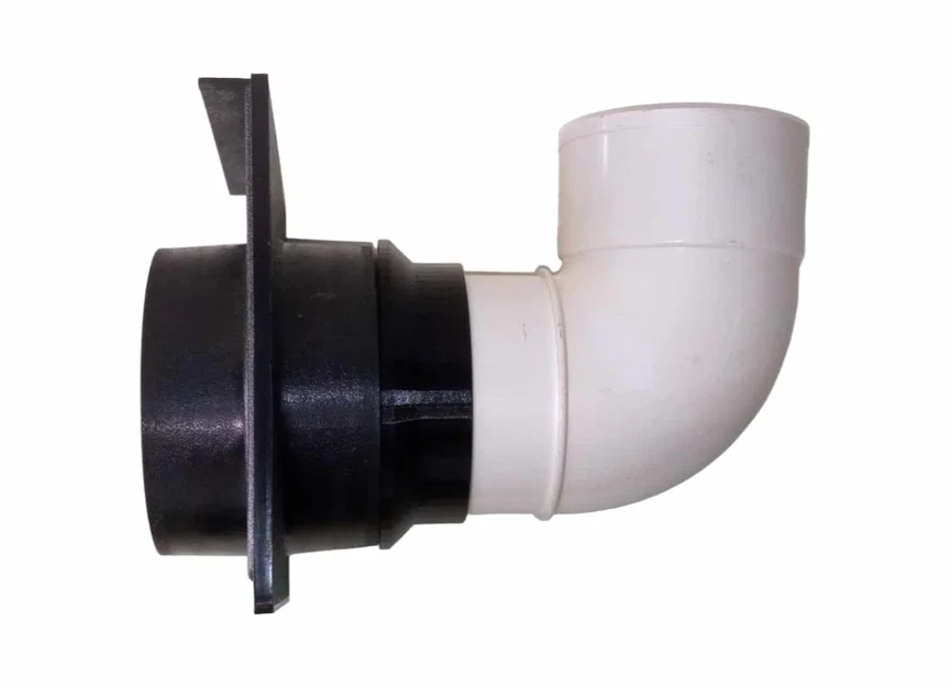 Ống Giảm Tốc Hệ Thống Hút Bụi (Cửa Chập sang 100mm) - Image 2