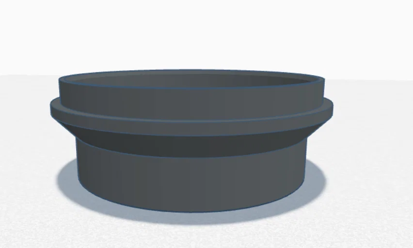 Ống Giảm Tốc Hệ Thống Hút Bụi (Cửa Chập sang 100mm) - Image 3