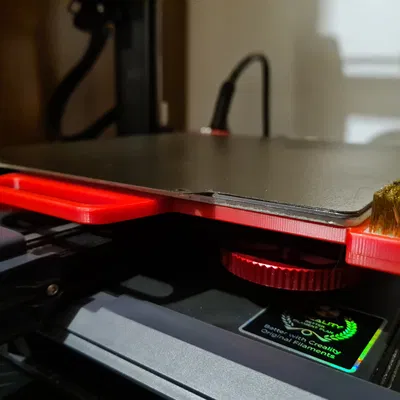 Giá đỡ bàn chải Ender 3 S1/Pro kiêm tay cầm bàn nhiệt