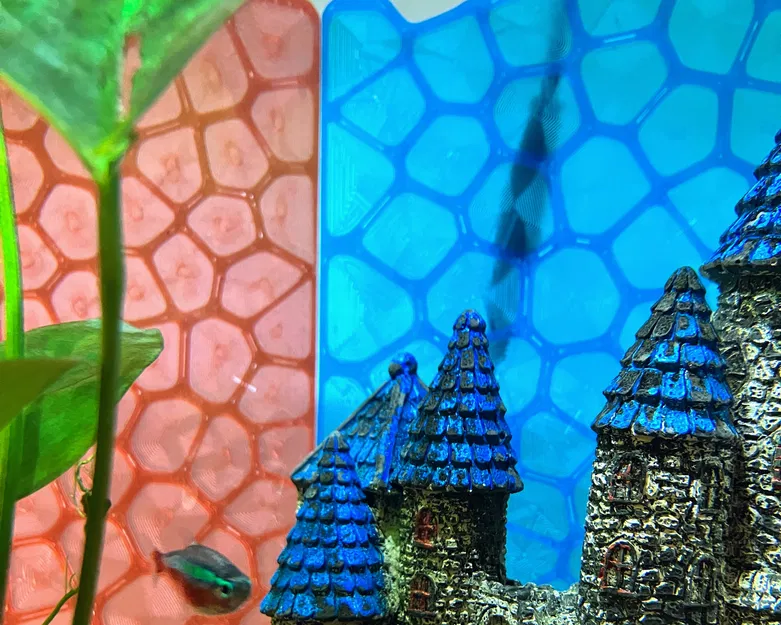 Tấm Phông Nền Hồ Cá Voronoi - Image 1