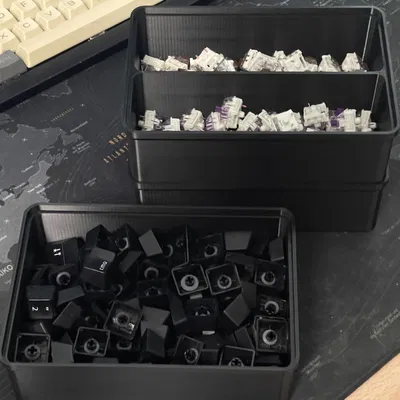 Hộp xếp chồng cho Keycaps / Keyswitches