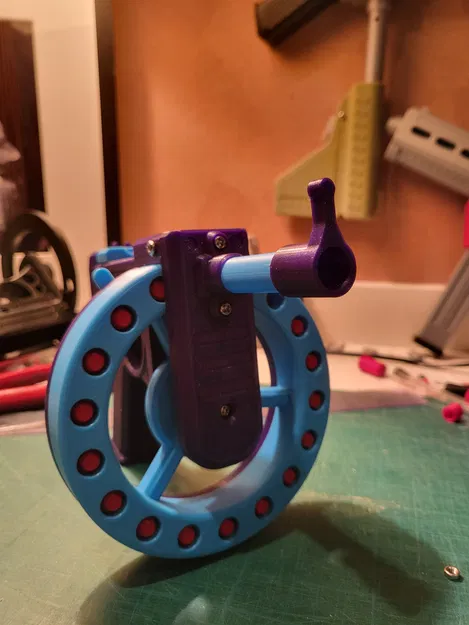 The Wheel Gun V1 (Launcher) - Súng Đồ Chơi Steampunk - Image 2