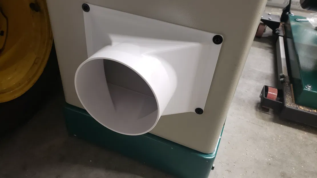 Cổng hút bụi 6" cho máy bào gỗ Grizzly G0490X - Image 1