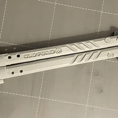 Dao Bướm Balisong V2 In Toàn Phần - Hoàn Chỉnh Với Phần Cứng In Toàn Phần và Hệ Thống Khóa