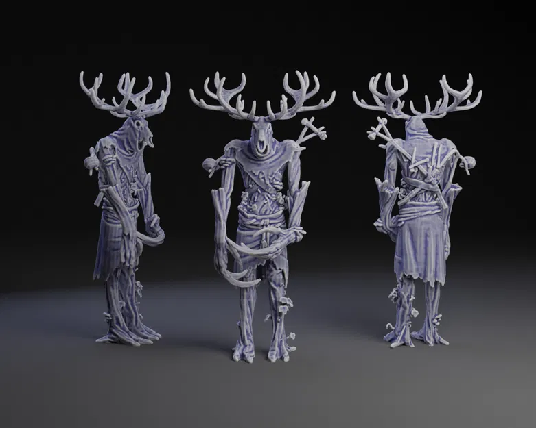 Quái Vật Đầu Hươu Vuốt Sừng - Image 1