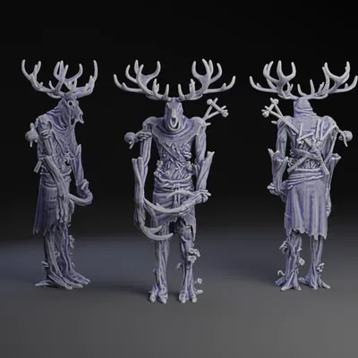 Quái Vật Đầu Hươu Vuốt Sừng