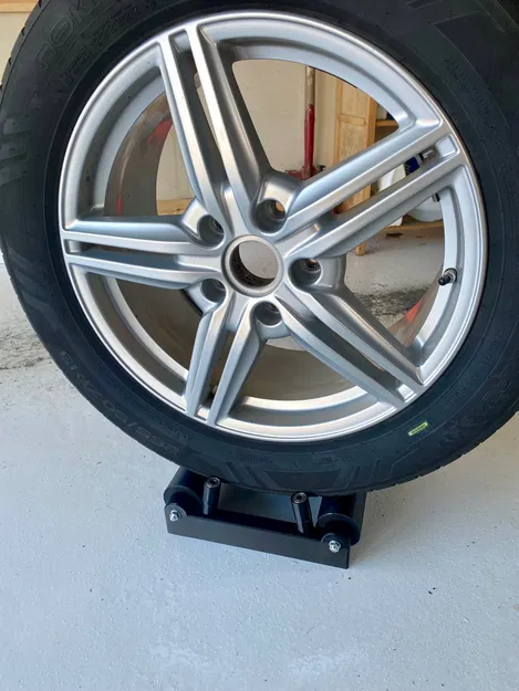 Giá đỡ con lăn chi tiết bánh xe cỡ lớn - Image 1