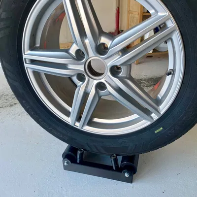 Giá đỡ con lăn chi tiết bánh xe cỡ lớn