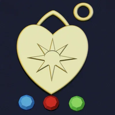 Dây Chuyền Hình Trái Tim