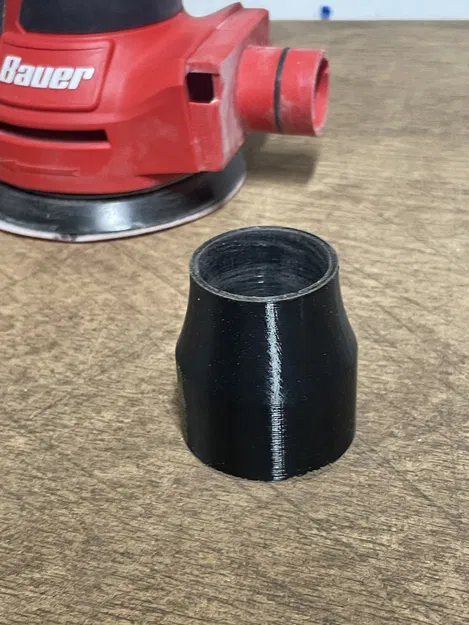 Khớp Nối/Adapter Hút Bụi Cho Máy Chà Nhám Cầm Tay Bauer 2.8amp 5 inch - Image 2